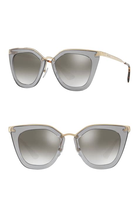 prada cat eye sunglasses 52mm